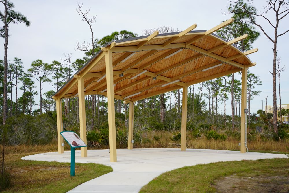Coviello Park - nature program shelter